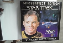 RJ1237: AUTOGRAPH: Star Trek: Captain James T. Kirkard: Masterpiece Edition: Playmates: 1997